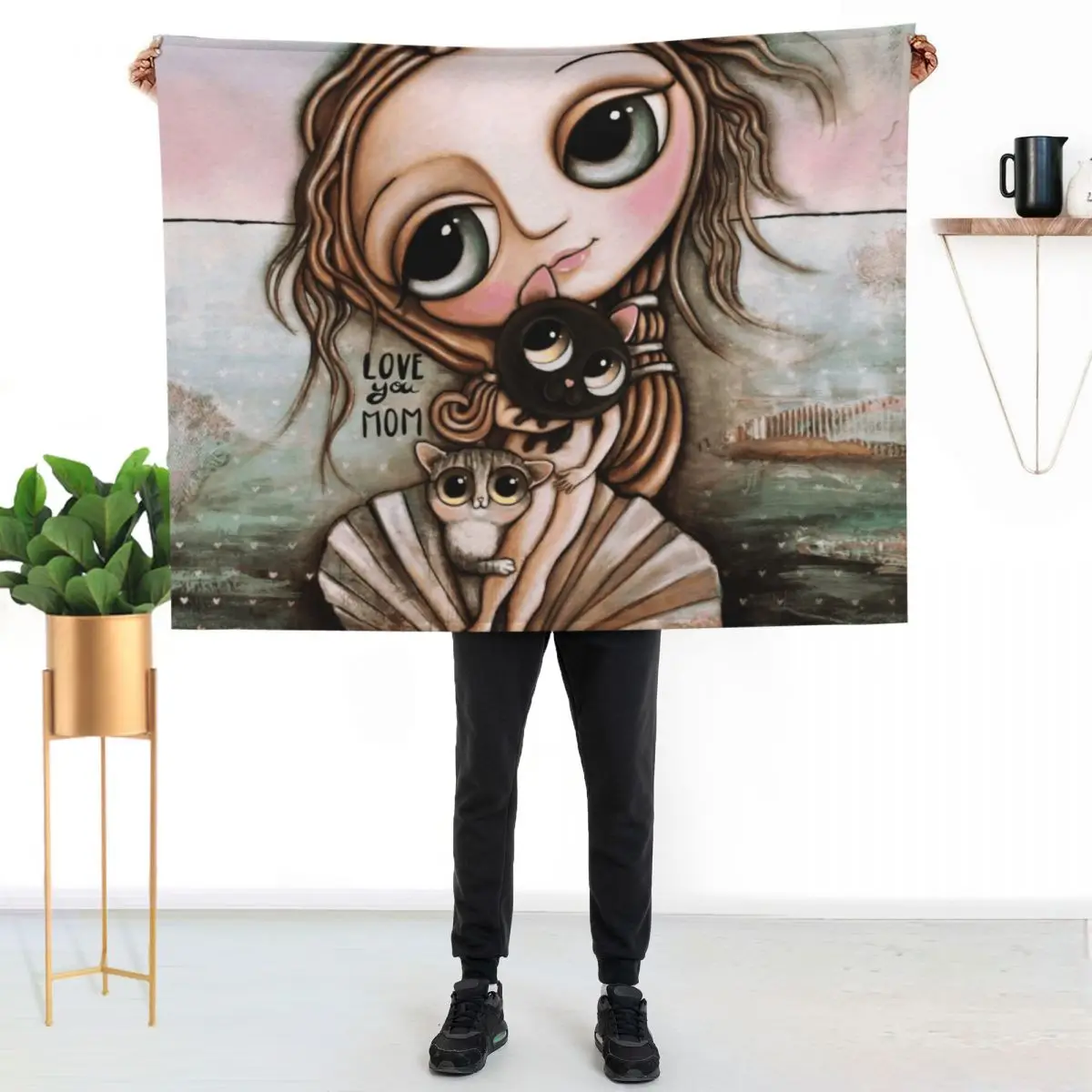 The Venus and the two cats Throw Blanket Warm Throw Blanket Gift for Anniversary
The Venus and the two cats Throw Blanket Warm Throw Blanket Gift for Anniversary