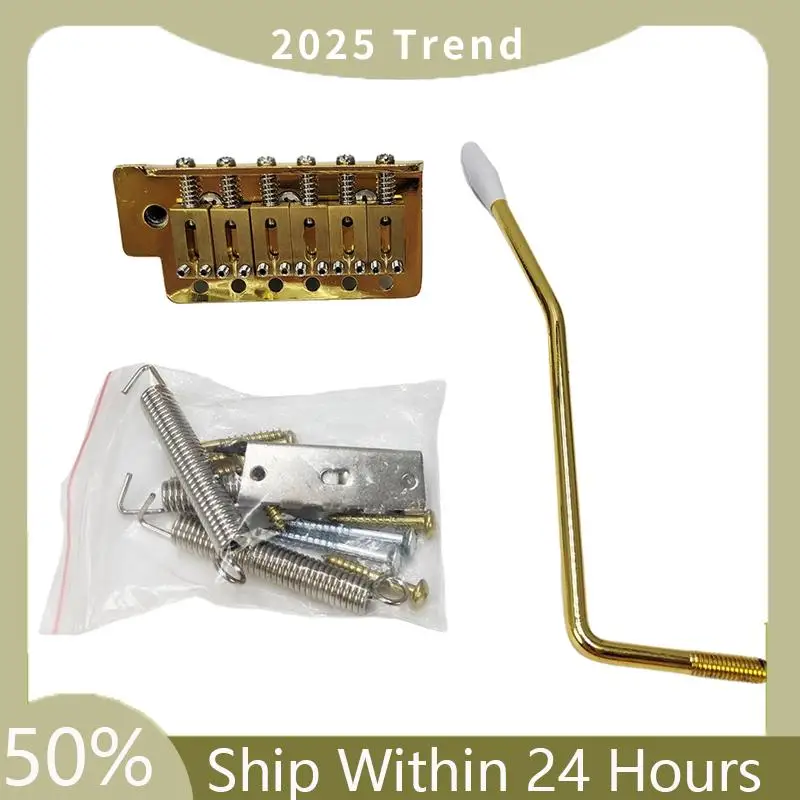 A35F New 6 Strings Guitar Bridge Saddle Tailpiece Electric Guitar Tremolo Bridge Standard Guitar Accessories
A35F New 6 Strings Guitar Bridge Saddle Tailpiece Electric Guitar Tremolo Bridge Standard Guitar Accessories