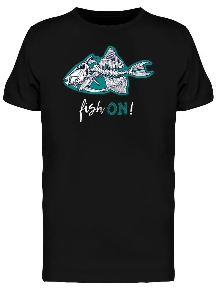 Creative Design Fishon Fish Skeleton Graphic T-Shirt 100% Cotton O-Neck Summer Short Sleeve Casual Mens T-shirt Size S-3XL
Creative Design Fishon Fish Skeleton Graphic T-Shirt 100% Cotton O-Neck Summer Short Sleeve Casual Mens T-shirt Size S-3XL