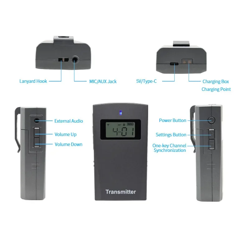 2.4G RC9150 Беспроводная система экскурсовода Высокое качество Подходит для активного отдыха Управляемые туры
2.4G RC9150 Беспроводная система экскурсовода Высокое качество Подходит для активного отдыха Управляемые туры