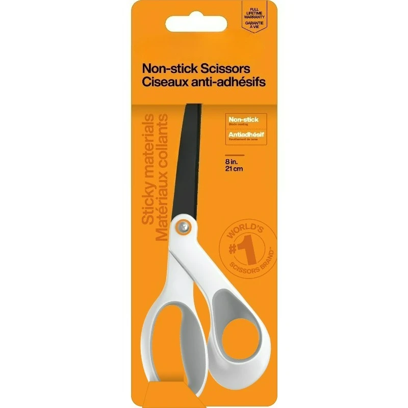 8-дюймовые ножницы с антипригарным титановым покрытием и мягкой ручкой, оранжево-серые
8-дюймовые ножницы с антипригарным титановым покрытием и мягкой ручкой, оранжево-серые