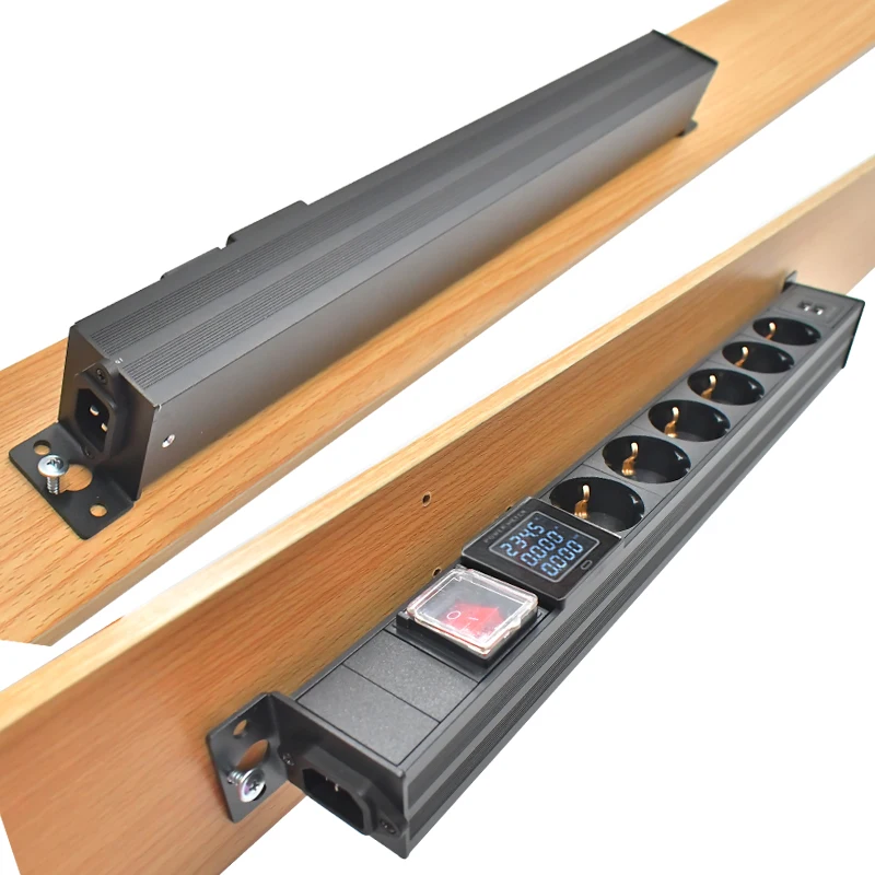 Desktop socket PDU power supply network cabinet rack power distribution device 1-9AC EU socket with ammeter USB wireless socket
Desktop socket PDU power supply network cabinet rack power distribution device 1-9AC EU socket with ammeter USB wireless socket