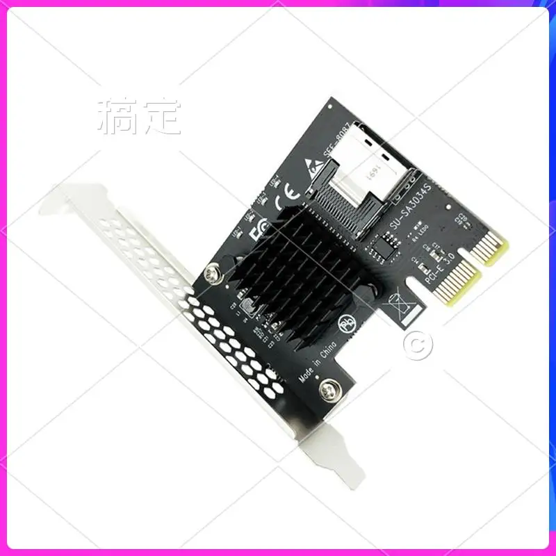 Карта адаптера ABT-PCI-E 1X к Mini SAS SFF-8087 Mini PCI Express X1 2.0 Riser для майнинга систем Windows/Linux
Карта адаптера ABT-PCI-E 1X к Mini SAS SFF-8087 Mini PCI Express X1 2.0 Riser для майнинга систем Windows/Linux