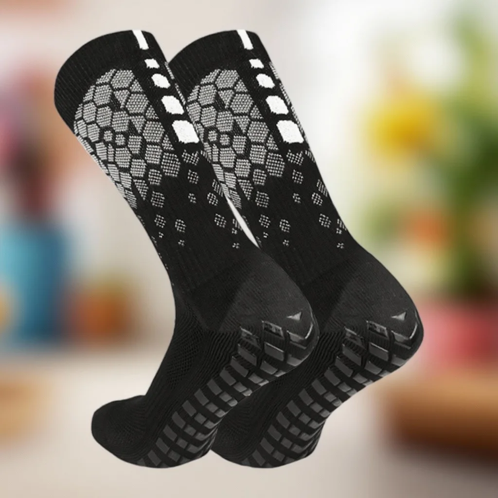 Противоскользящие футбольные носки для мужчин и женщин, дышащие спортивные спортивные носки на подошве для футбола, йоги, тренировок в тренажерном зале
Противоскользящие футбольные носки для мужчин и женщин, дышащие спортивные спортивные носки на подошве для футбола, йоги, тренировок в тренажерном зале