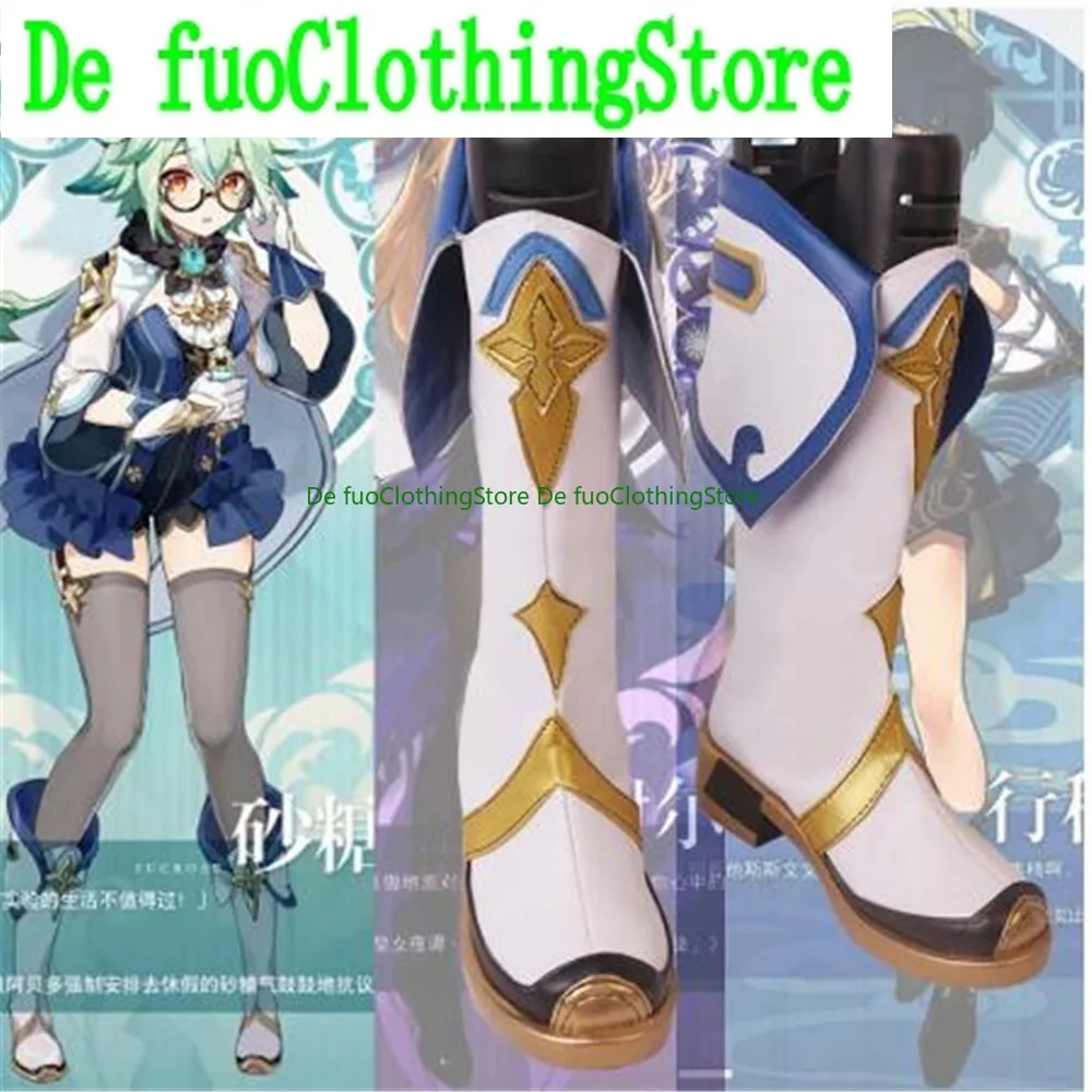 Genshin Impact Sucrose Boots Purple Boots Cosplay Shoes Game Anime Carnival Party Halloween DefuoClothing Shoes Store
Genshin Impact Sucrose Boots Purple Boots Cosplay Shoes Game Anime Carnival Party Halloween DefuoClothing Shoes Store