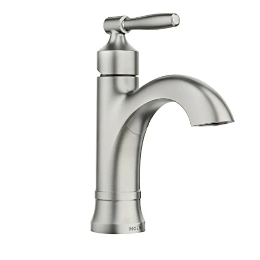 Halle Spot Resist Brushed Nickel One-Handle Single Hole Bathroom Sink Faucet with Optional Deckplate 84970SRN
Halle Spot Resist Brushed Nickel One-Handle Single Hole Bathroom Sink Faucet with Optional Deckplate 84970SRN