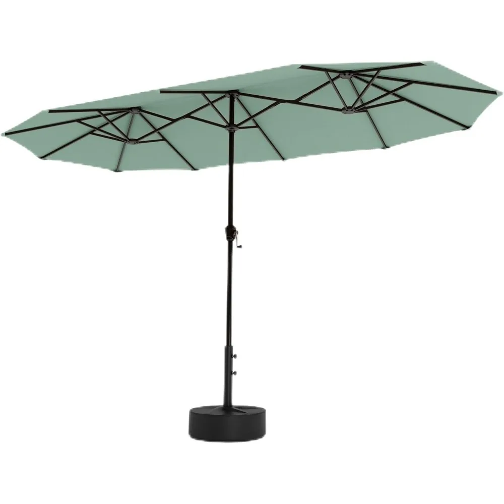 13ft Large Patio Umbrella Outdoor Double-sided Rectangle Market Triple Umbrella Heavy Duty 99% UV Protection Fade Resistant
13ft Large Patio Umbrella Outdoor Double-sided Rectangle Market Triple Umbrella Heavy Duty 99% UV Protection Fade Resistant