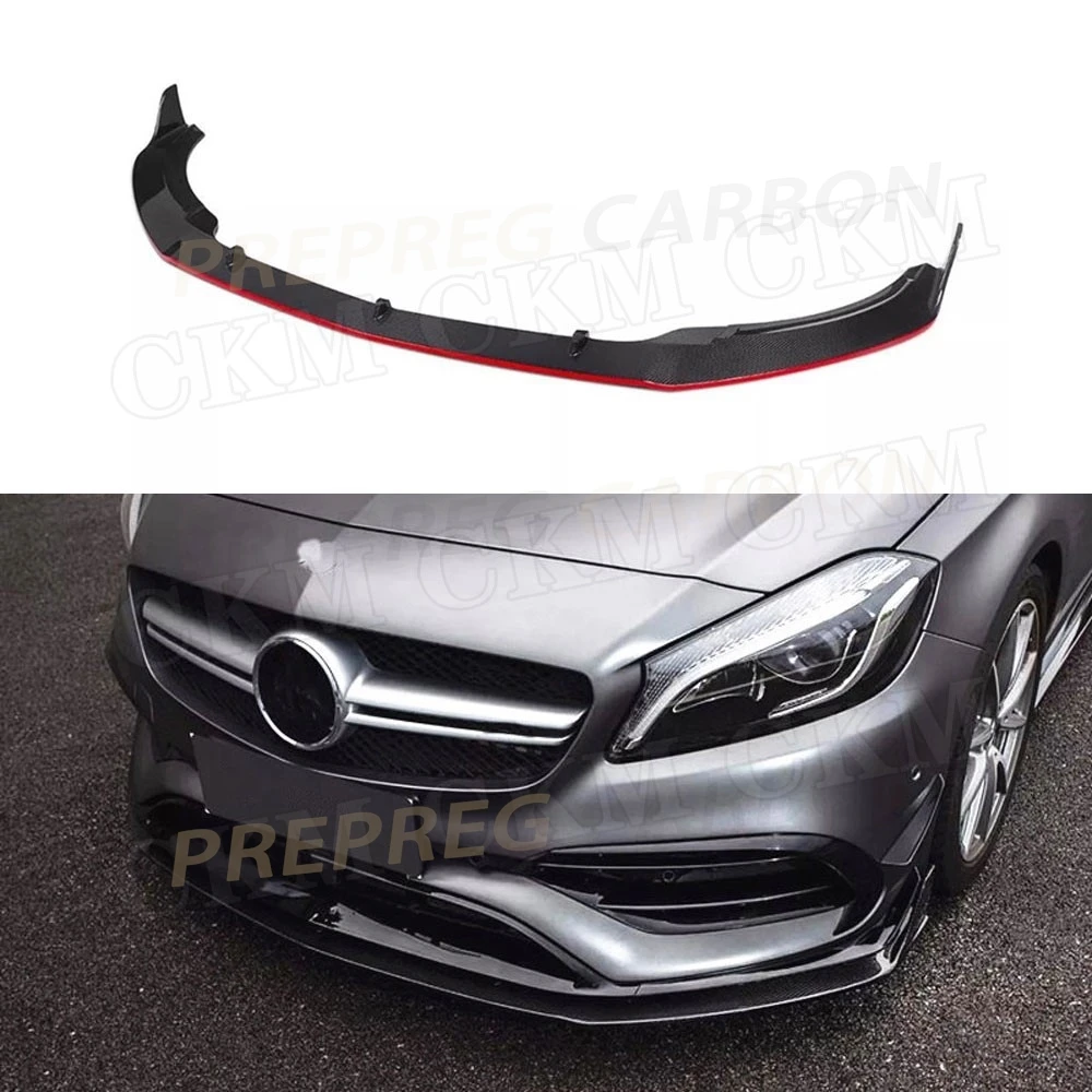 For Benz A Class A200 A250 A45 AMG 2016-2019 For W176 Carbon Fiber Front Lip Spoiler Head Bumper Chin Guard Auto Car Styling
For Benz A Class A200 A250 A45 AMG 2016-2019 For W176 Carbon Fiber Front Lip Spoiler Head Bumper Chin Guard Auto Car Styling