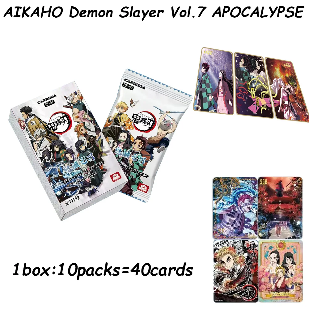 2026 Demon Slayer Vol.7 Original AIKAHO Card APOCALYP Nezuko Anime Character Game Collection Card Children Toy Holiday Gifts
2026 Demon Slayer Vol.7 Original AIKAHO Card APOCALYP Nezuko Anime Character Game Collection Card Children Toy Holiday Gifts