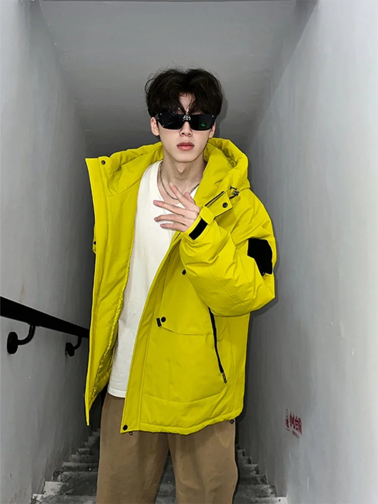 Повседневная утепленная куртка с капюшоном для подростков: молодежная, модная, свободного кроя, зимняя верхняя одежда
Повседневная утепленная куртка с капюшоном для подростков: молодежная, модная, свободного кроя, зимняя верхняя одежда