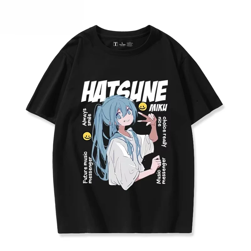 Hatsune Miku Future Anime Collaboration Товары Футболки с короткими рукавами и женская 2D-одежда на лето
Hatsune Miku Future Anime Collaboration Товары Футболки с короткими рукавами и женская 2D-одежда на лето
