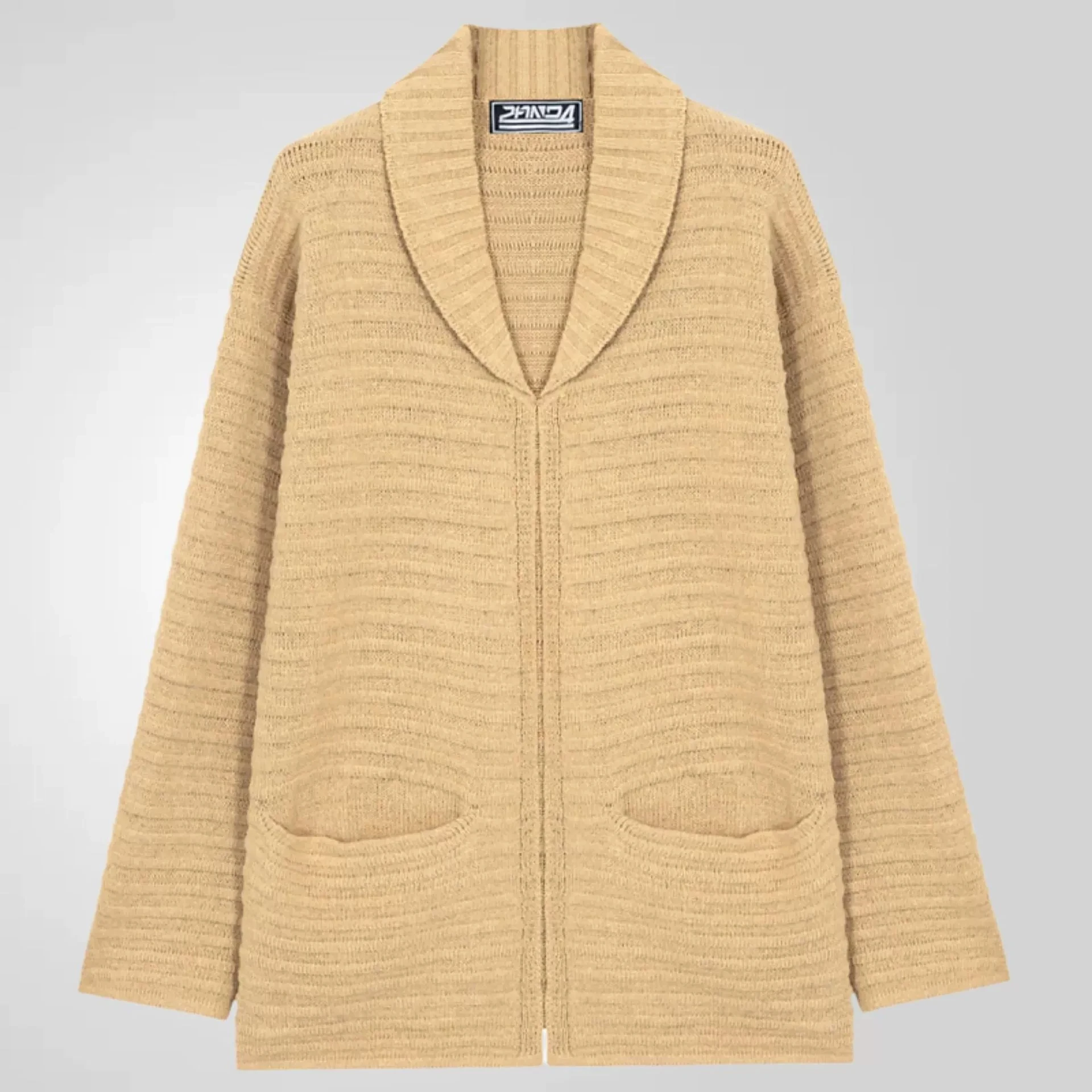 Осенне-зимний мужской роскошный модный кардиган средней длины с лацканами и мужской шерстяной курткой с длинными рукавами
Осенне-зимний мужской роскошный модный кардиган средней длины с лацканами и мужской шерстяной курткой с длинными рукавами