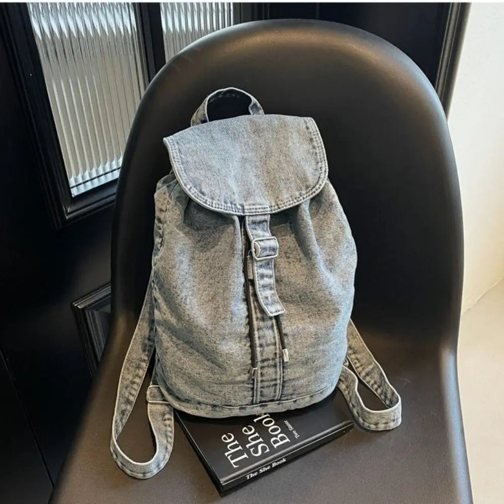 School Bag Fashion Denim Backpack Large Capacity Vintage Student Schoolbags Zipper Soft Cowboy Travel Back Packs for Girls
School Bag Fashion Denim Backpack Large Capacity Vintage Student Schoolbags Zipper Soft Cowboy Travel Back Packs for Girls