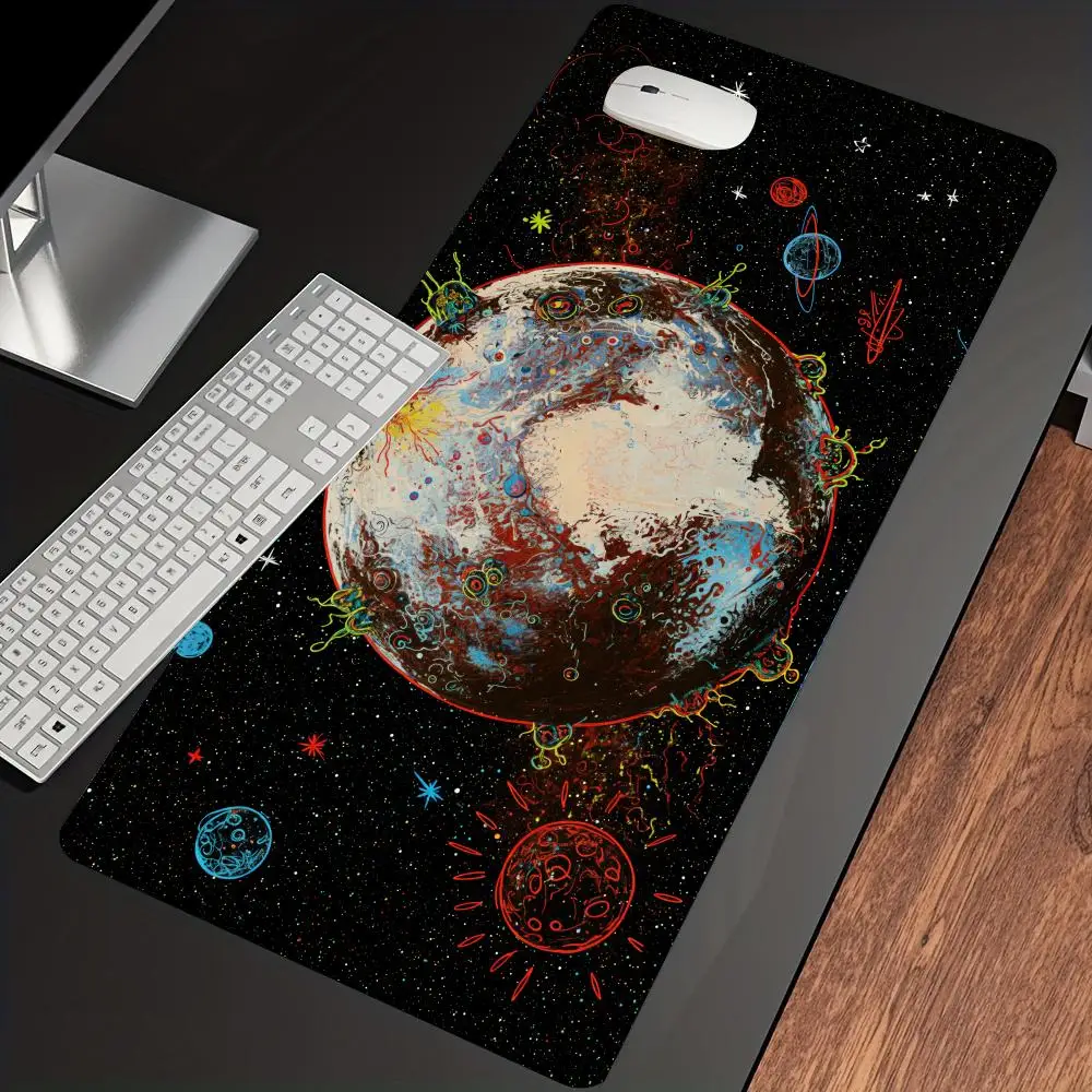 Around my world-Abstract planet Mouse Pad Desk Mouse Pad Cute HD Desk Pad Extended Gaming Keyboard Mats Large XXL Gamer 90x40
Around my world-Abstract planet Mouse Pad Desk Mouse Pad Cute HD Desk Pad Extended Gaming Keyboard Mats Large XXL Gamer 90x40