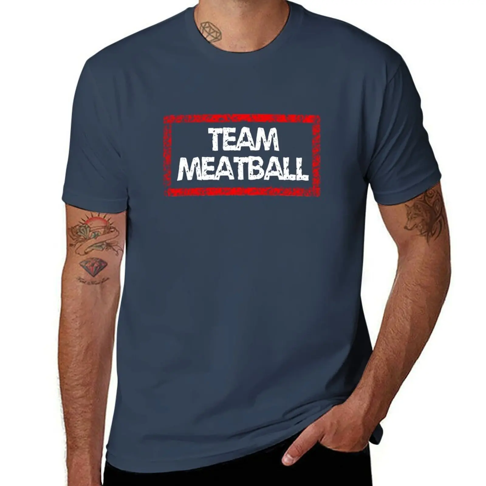 Team Meatball T-Shirt Fashion Pattern Printed Tee Shirt
Team Meatball T-Shirt Fashion Pattern Printed Tee Shirt