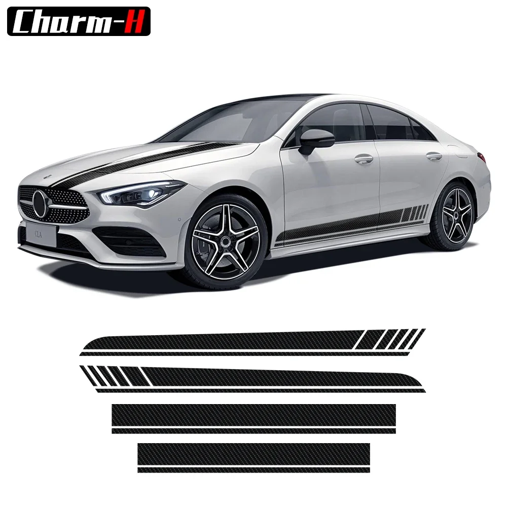 Edition 1 AMG Car Hood Decal Side Stripes Skirt Sticker For Mercedes Benz CLA Class C118 CLA220 2019-Present Accessories
Edition 1 AMG Car Hood Decal Side Stripes Skirt Sticker For Mercedes Benz CLA Class C118 CLA220 2019-Present Accessories