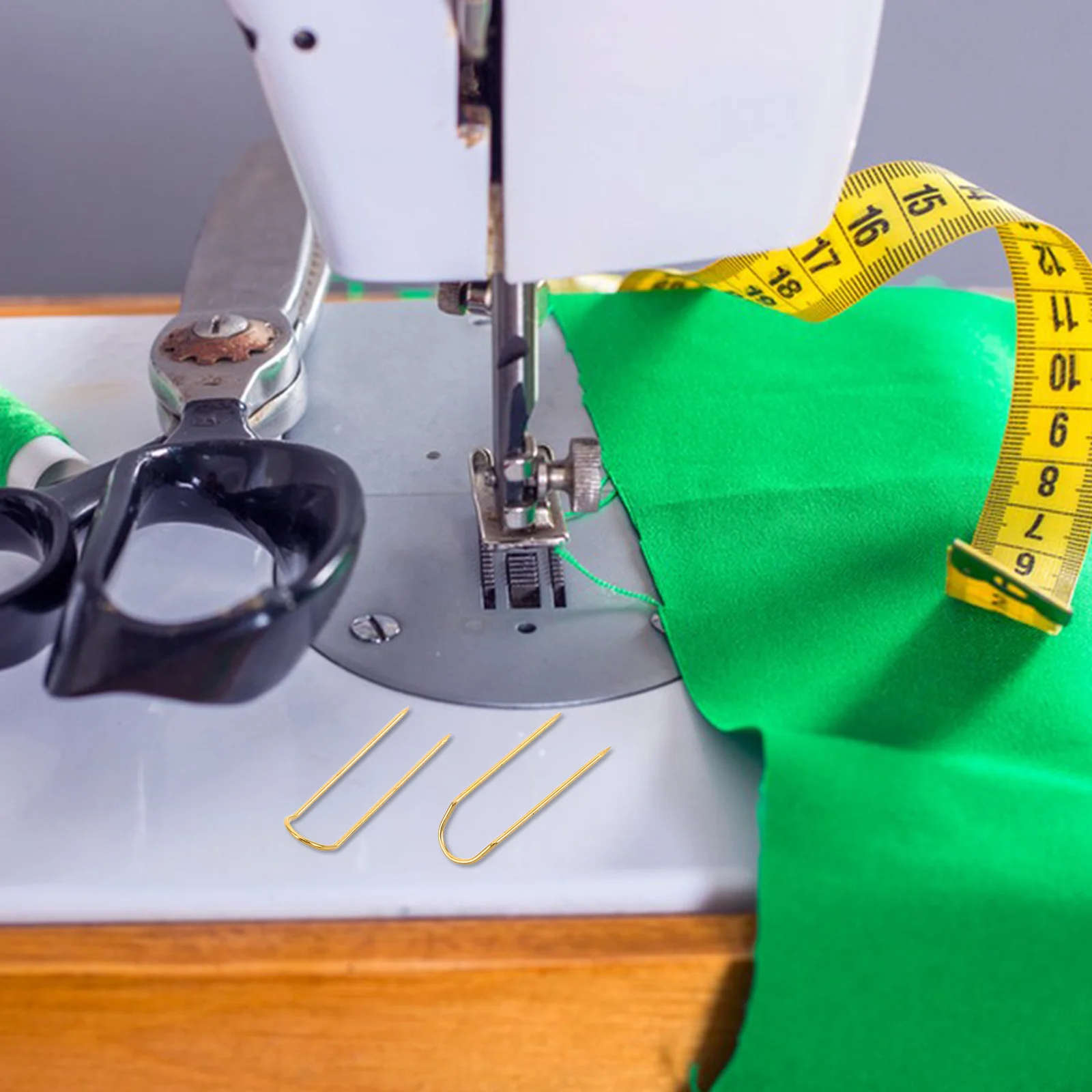 100Pcs Golden U Pins Double Pointed Sewing Needles for Fabric DIY Crafts Home Decor Upholstery Projects Needle for Sewing
100Pcs Golden U Pins Double Pointed Sewing Needles for Fabric DIY Crafts Home Decor Upholstery Projects Needle for Sewing