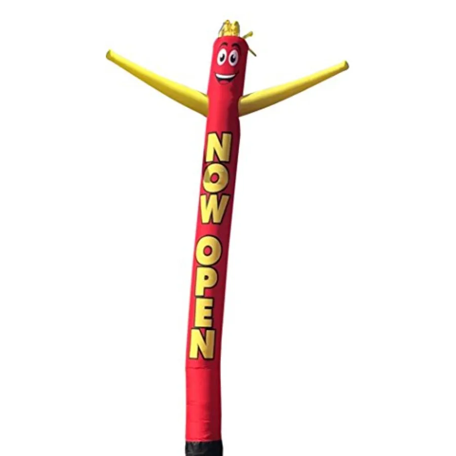 Outdoor advertising inflatable tube man 20 ft tall air-powered dancing puppet PVC material bright red color high visibility and
Outdoor advertising inflatable tube man 20 ft tall air-powered dancing puppet PVC material bright red color high visibility and