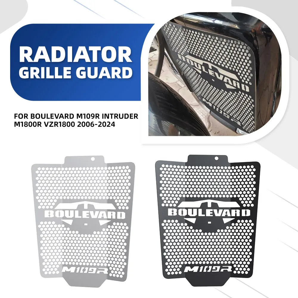 FOR M109R Intruder M1800R VZR1800 Boulevard 2006 -2010 2011-2024 Radiator Guard Cover Grille Fuel Tank Cooler Protection
FOR M109R Intruder M1800R VZR1800 Boulevard 2006 -2010 2011-2024 Radiator Guard Cover Grille Fuel Tank Cooler Protection