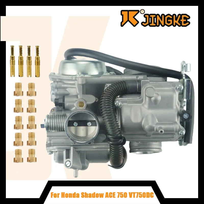 VT750 Motorcycle Carburetor For Honda Shadow ACE 750 VT750DC ACE 1998 1999 2000 2001 2002 2003 16100-MBA-980 Carb
VT750 Motorcycle Carburetor For Honda Shadow ACE 750 VT750DC ACE 1998 1999 2000 2001 2002 2003 16100-MBA-980 Carb