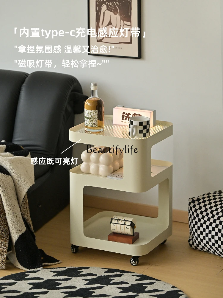 yj32 Cream wind sofa side table removable mini table wrought iron cart side cabinet
yj32 Cream wind sofa side table removable mini table wrought iron cart side cabinet