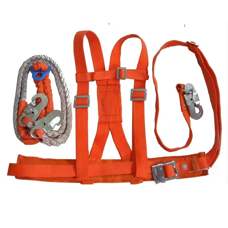 Double back double insurance electrician safety belt three-point anti-fall safety belt
Double back double insurance electrician safety belt three-point anti-fall safety belt