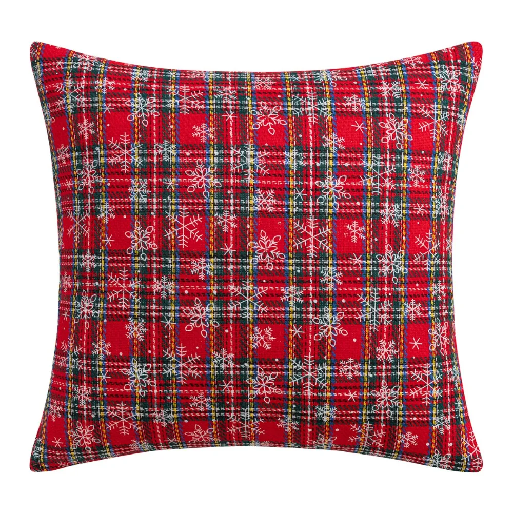 Removable Snowflake Pattern Christmas Pillowcase INS Style Red Throw Pillowcover 45x45cm Square Cushion Cover Living Room/Office
Removable Snowflake Pattern Christmas Pillowcase INS Style Red Throw Pillowcover 45x45cm Square Cushion Cover Living Room/Office