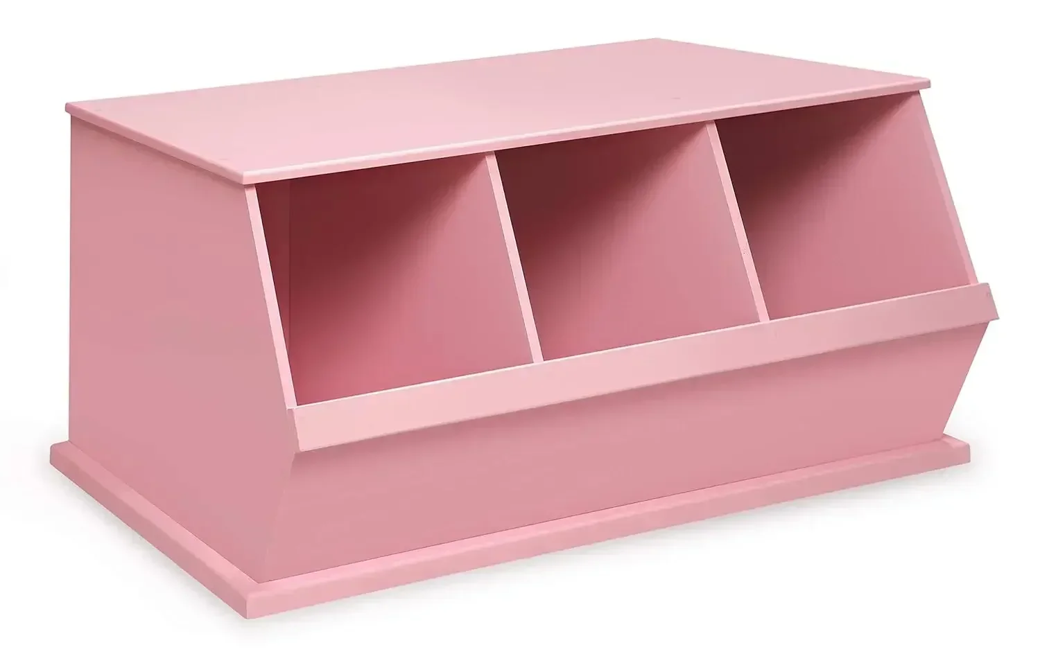 Stackable 3-Bin Storage Cubby - Modular Toy and Craft Organizer with Wide Mouth Bins, Expandable Design, Solid Panel Constructio
Stackable 3-Bin Storage Cubby - Modular Toy and Craft Organizer with Wide Mouth Bins, Expandable Design, Solid Panel Constructio