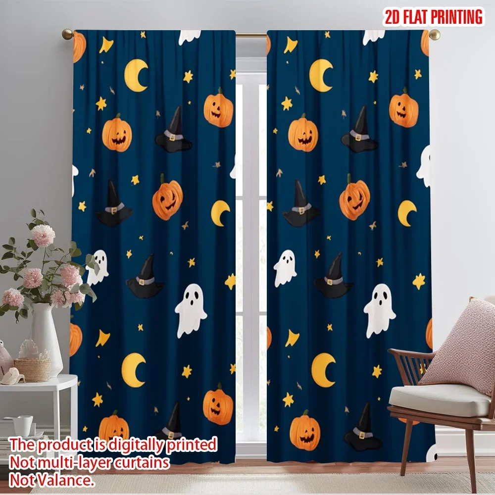 2pcs,2D plane printing Creative Curtains halloween pumpkin (21) Durable Polyester (without rod) Holiday Perfect for Bedroom &
2pcs,2D plane printing Creative Curtains halloween pumpkin (21) Durable Polyester (without rod) Holiday Perfect for Bedroom &