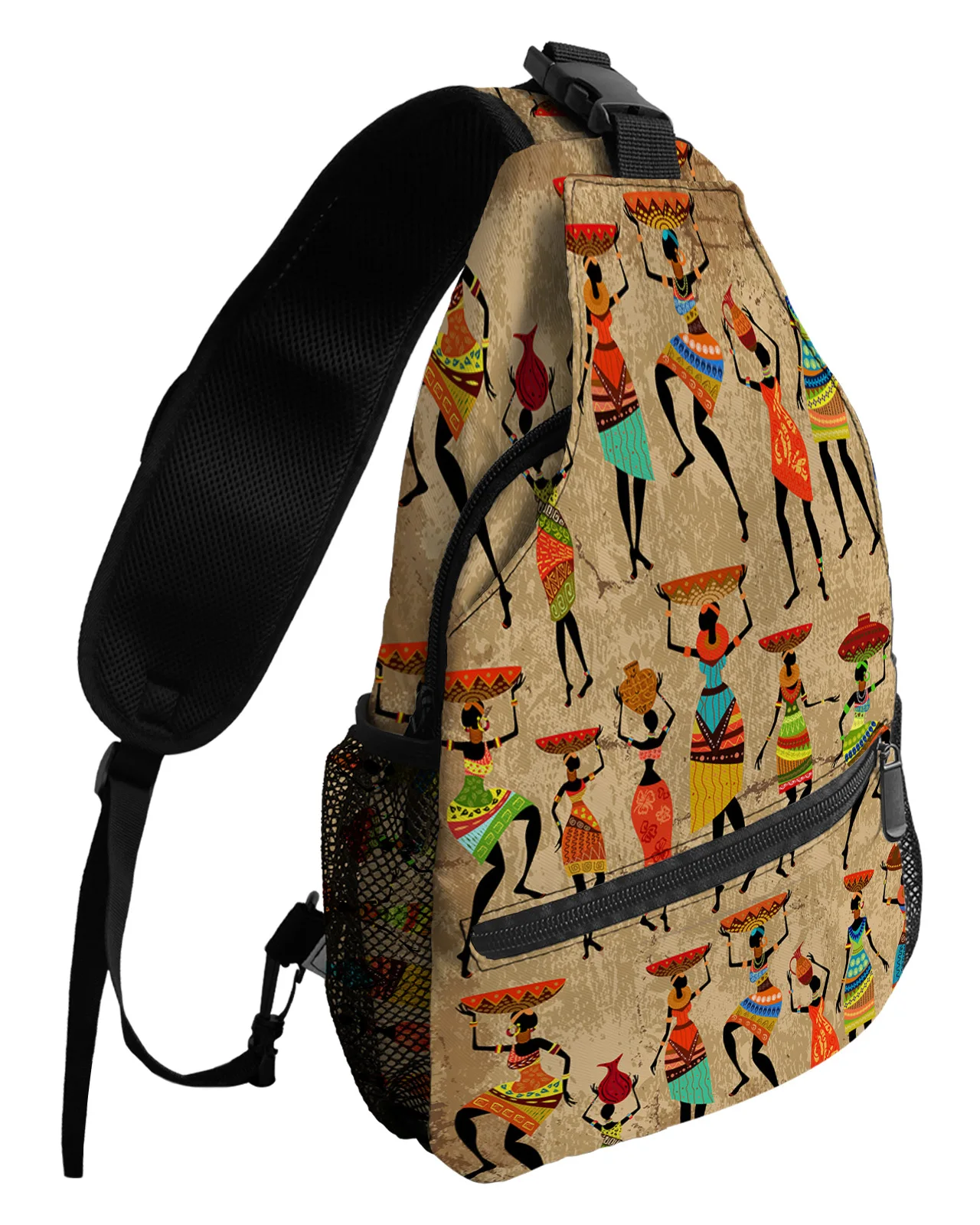 Ethnic Style African Women Black Folk Costume Chest Bags For Women Men Waterproof Sport Bags One Shoulder Crossbody Bag
Ethnic Style African Women Black Folk Costume Chest Bags For Women Men Waterproof Sport Bags One Shoulder Crossbody Bag