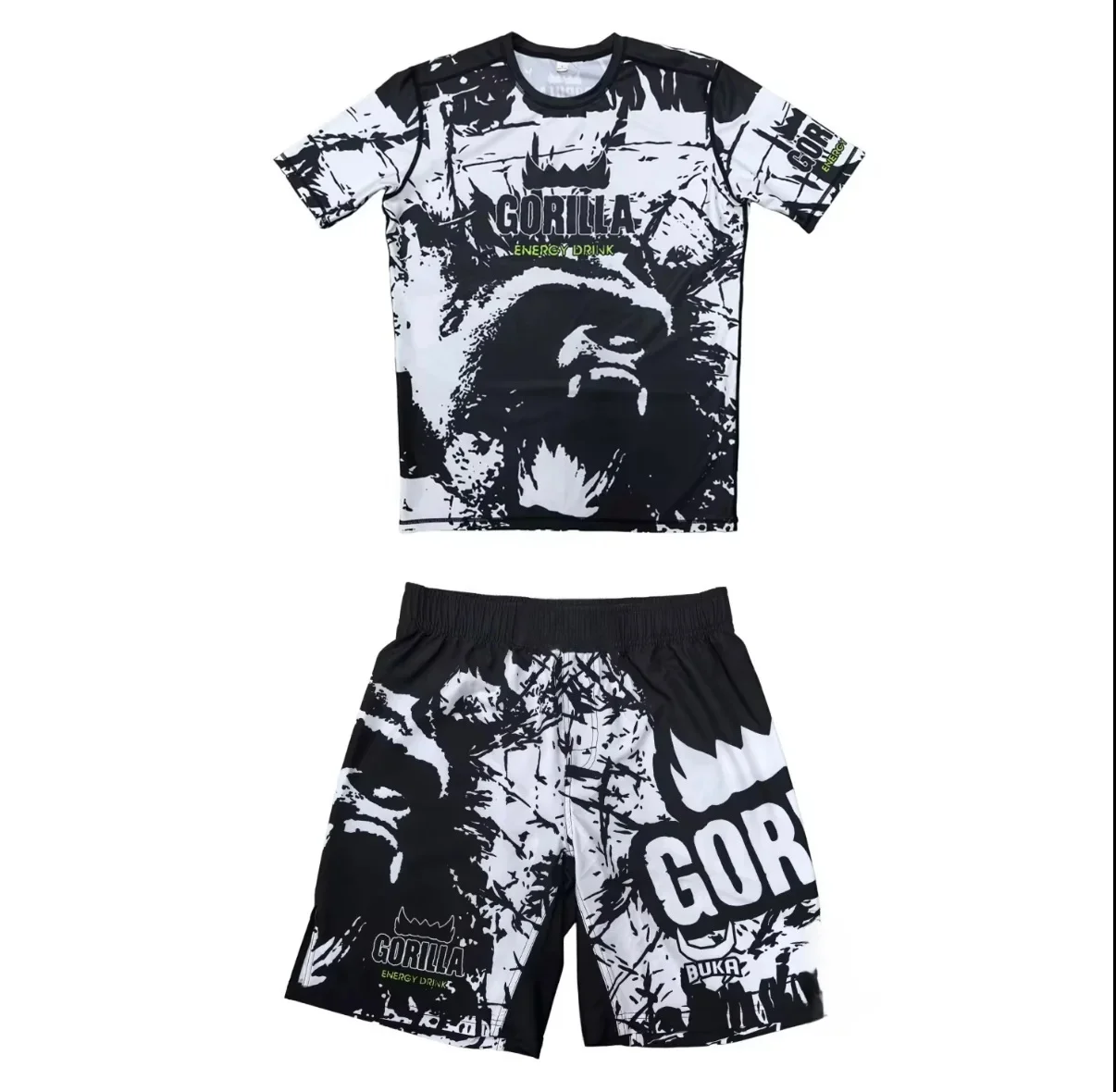 2026 New Summer Men Sportswear Set Short Sleeve T Shirt and Shorts for Gym BJJ Workout Lightweight Moisture Wicking
2026 New Summer Men Sportswear Set Short Sleeve T Shirt and Shorts for Gym BJJ Workout Lightweight Moisture Wicking