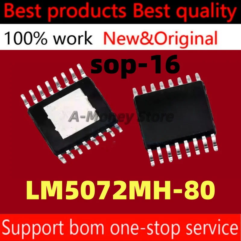 (5-10pcs)LM5072 LM5072MH-80 sop-16
(5-10pcs)LM5072 LM5072MH-80 sop-16