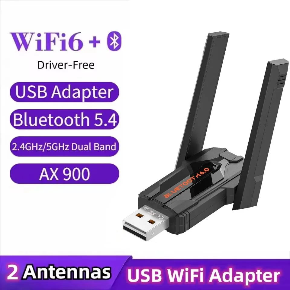 200M Bluetooth 6.0 Adapter USB Bluetooth Dongle Driver Free Connect 7 Device Simultaneously for Wireless Mouse Keyboard Headset
200M Bluetooth 6.0 Adapter USB Bluetooth Dongle Driver Free Connect 7 Device Simultaneously for Wireless Mouse Keyboard Headset