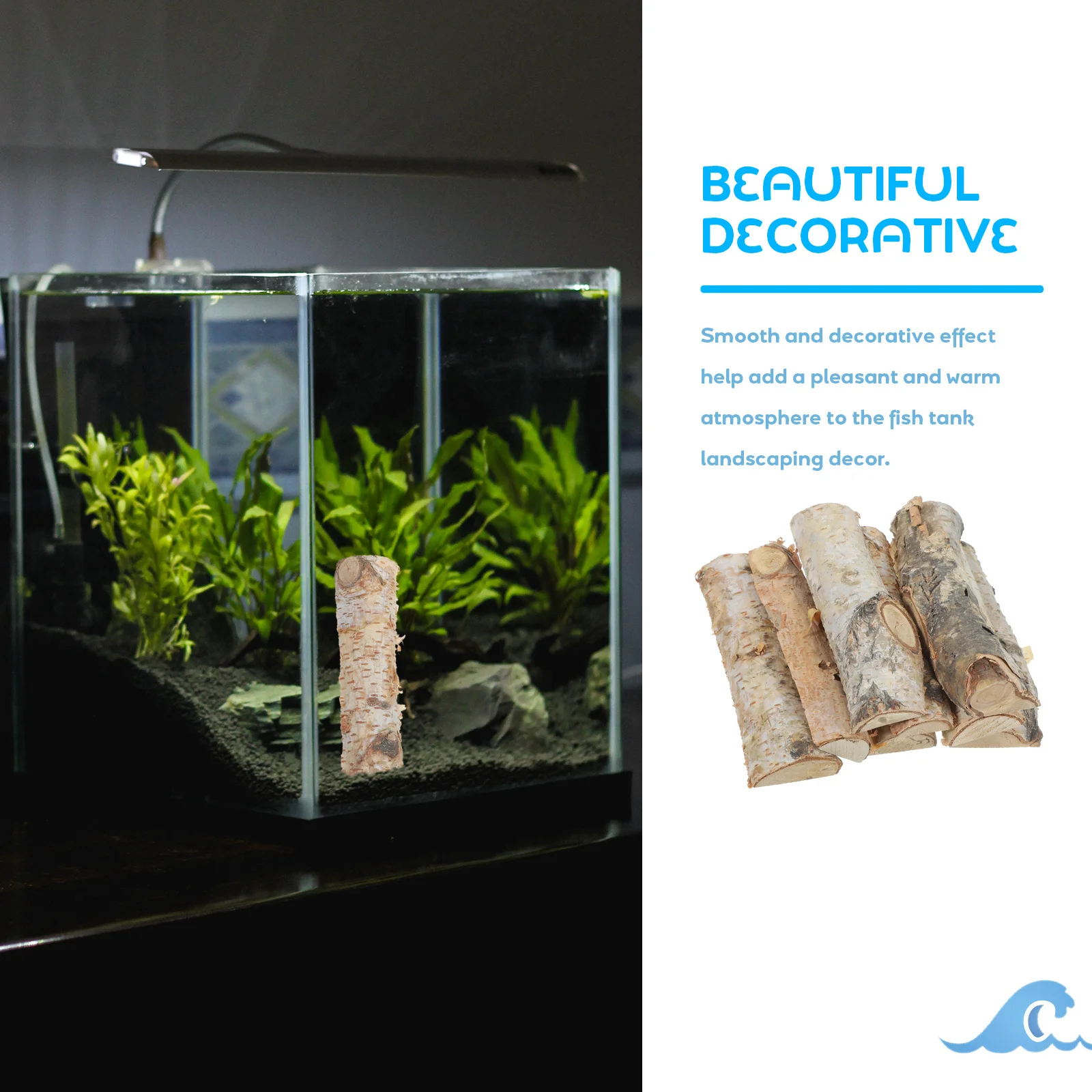 8 pcs Diy Fish Tank Decoration Wood Natural Craft Logs For Christmas Party Kids Building Models Painting Pyrography Xmas Props
8 pcs Diy Fish Tank Decoration Wood Natural Craft Logs For Christmas Party Kids Building Models Painting Pyrography Xmas Props