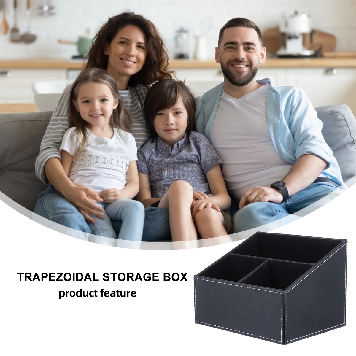1pc Remote Control Storage Box Desktop Organizer Black Case Lipstick Holder Waterproof Surface Thickened Wood
1pc Remote Control Storage Box Desktop Organizer Black Case Lipstick Holder Waterproof Surface Thickened Wood