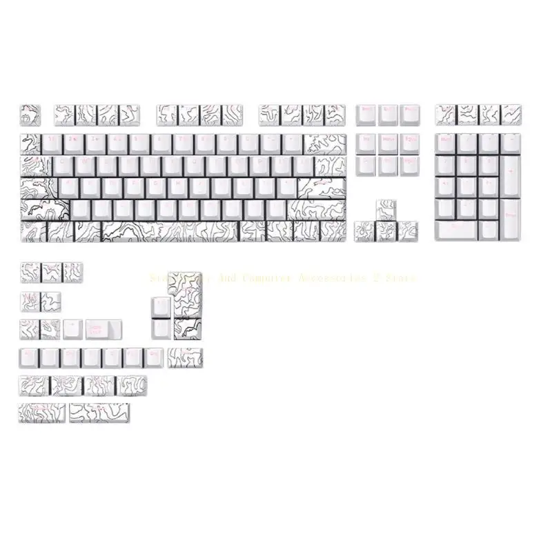 135Keys Double Shot Line Backlit Keycaps for Mechanical Keyboard Keycap Set Thick PBT Keycap Wear Resistant
135Keys Double Shot Line Backlit Keycaps for Mechanical Keyboard Keycap Set Thick PBT Keycap Wear Resistant