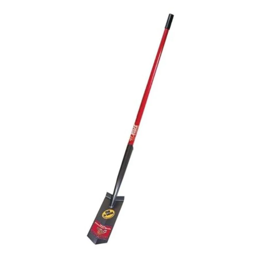 4-Inch Trench Shovel - 14-Gauge Heavy Duty Trenching Tool with Fiberglass Long Handle for Digging Landscaping Opening and Clear
4-Inch Trench Shovel - 14-Gauge Heavy Duty Trenching Tool with Fiberglass Long Handle for Digging Landscaping Opening and Clear