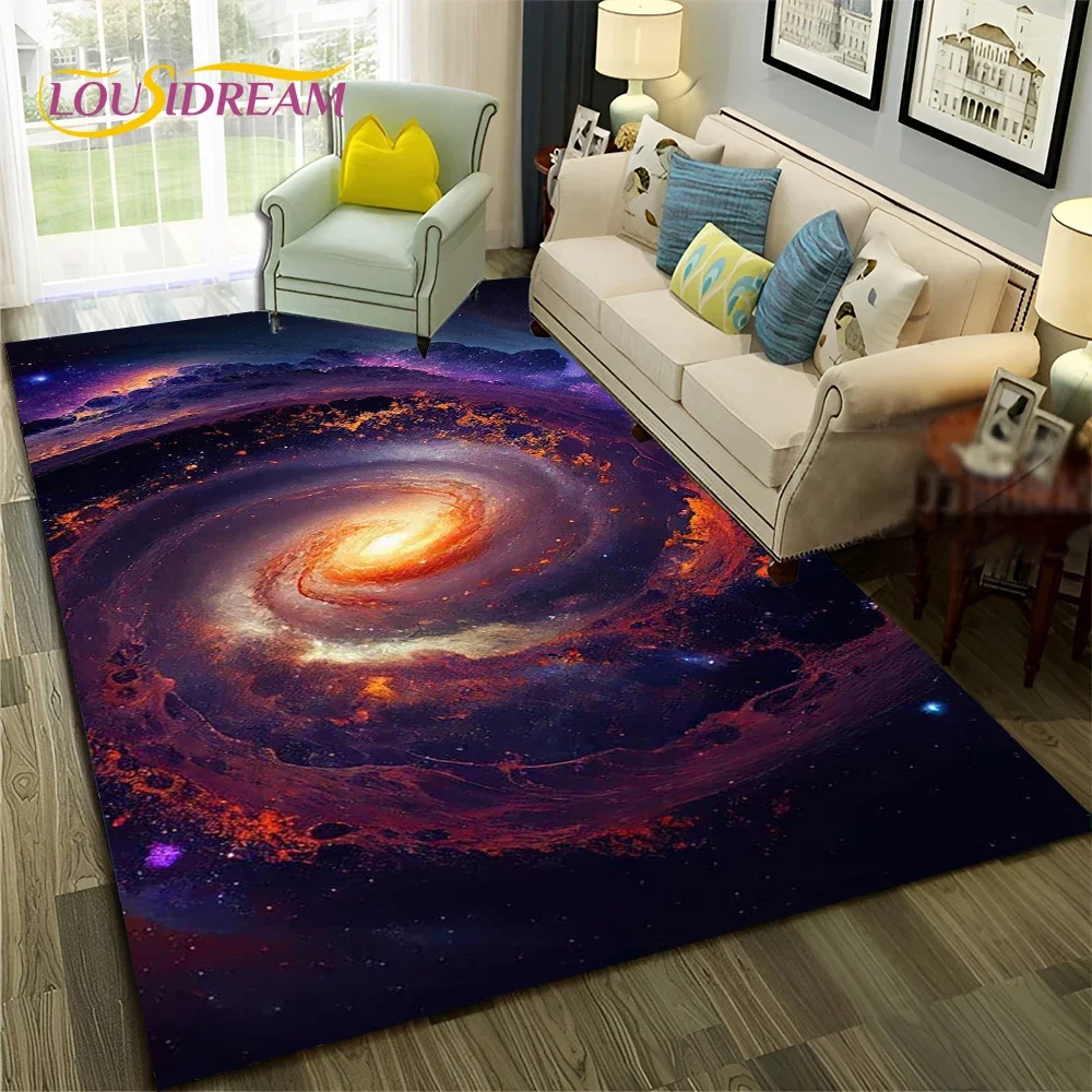 Galaxy Planet Star 3D Universe Space Carpet Rug for Home Living Room Bedroom Sofa Doormat Decor,Kid Area Rug Non-slip Floor Mat
Galaxy Planet Star 3D Universe Space Carpet Rug for Home Living Room Bedroom Sofa Doormat Decor,Kid Area Rug Non-slip Floor Mat