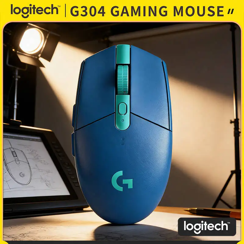 Logitech G304 Wireless Gaming Mouse 12000 DPI HERO Sensor LIGHTSPEED 1ms 9-Month Battery Precise Movement Office Gamers
Logitech G304 Wireless Gaming Mouse 12000 DPI HERO Sensor LIGHTSPEED 1ms 9-Month Battery Precise Movement Office Gamers