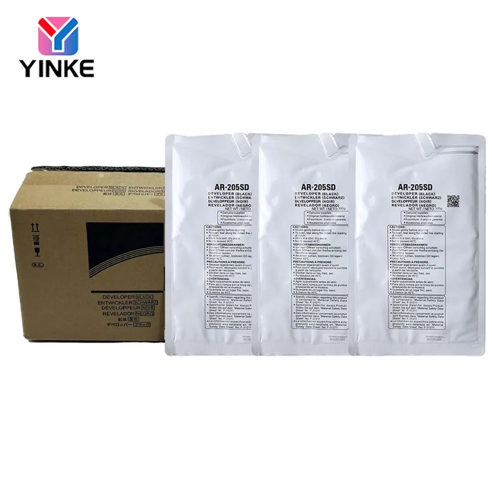 300g AR-205SD Developer Powder For Sharp AR3020D 3821D 4018 4821 3818S 4818S M180 M210 4020D OEM High Compatible Carrier 1bag
300g AR-205SD Developer Powder For Sharp AR3020D 3821D 4018 4821 3818S 4818S M180 M210 4020D OEM High Compatible Carrier 1bag