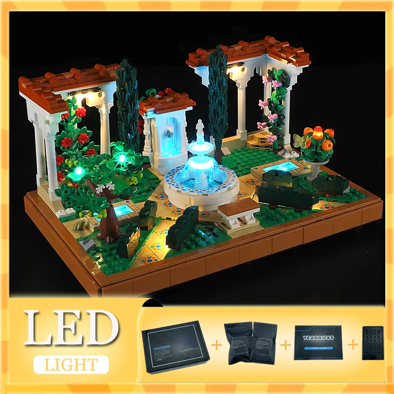 Комплект светодиодных фонарей «сделай сам» для LEGO 10359, садовый фонтан, строительный блок в подарок (только светодиодный светильник, модель без блоков)
Комплект светодиодных фонарей «сделай сам» для LEGO 10359, садовый фонтан, строительный блок в подарок (только светодиодный светильник, модель без блоков)