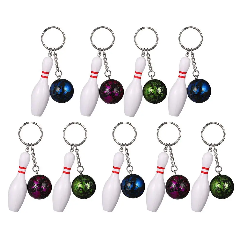 9pcs Bowling Keychain Creative Decor for Keys Bags Camouflage Pattern Lightweight Durable Sports Accessories Kids Prizes
9pcs Bowling Keychain Creative Decor for Keys Bags Camouflage Pattern Lightweight Durable Sports Accessories Kids Prizes
