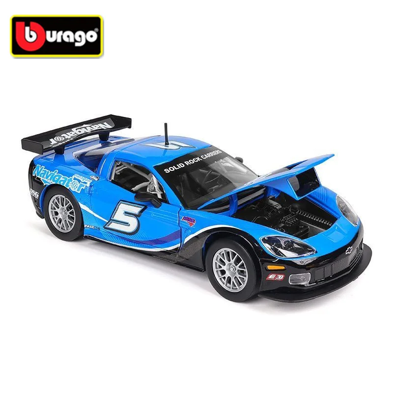 Bburago 1:24 Chevrolet Corvette C6R Alloy Sports Car Model Diecast Metal Track Racing Car Vehicle Model Simulation Kids Toy Gift
Bburago 1:24 Chevrolet Corvette C6R Alloy Sports Car Model Diecast Metal Track Racing Car Vehicle Model Simulation Kids Toy Gift