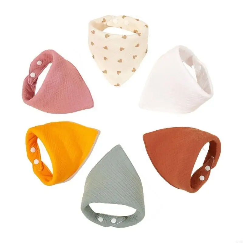 Q22D Infants Teething Bibs Triangle Towel Soft Face Cloth Burp Cloth Feeding Bib 6PCS
Q22D Infants Teething Bibs Triangle Towel Soft Face Cloth Burp Cloth Feeding Bib 6PCS
