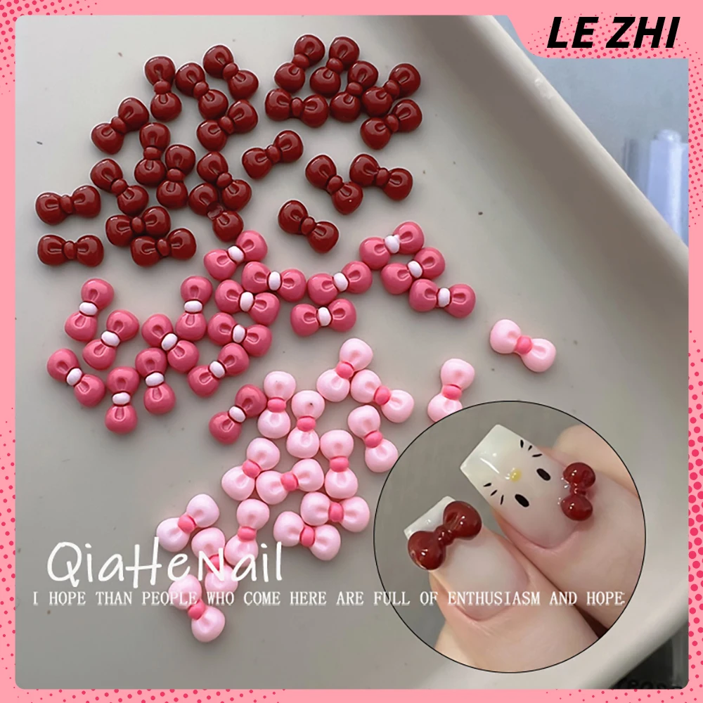 Kawaii 3D Cartoon Mini Bow Nail Accessories Cat Head Bowknot Trim Art Charms Decorations Glossy 20Pcs Diy Jewelry Supplies Gift
Kawaii 3D Cartoon Mini Bow Nail Accessories Cat Head Bowknot Trim Art Charms Decorations Glossy 20Pcs Diy Jewelry Supplies Gift