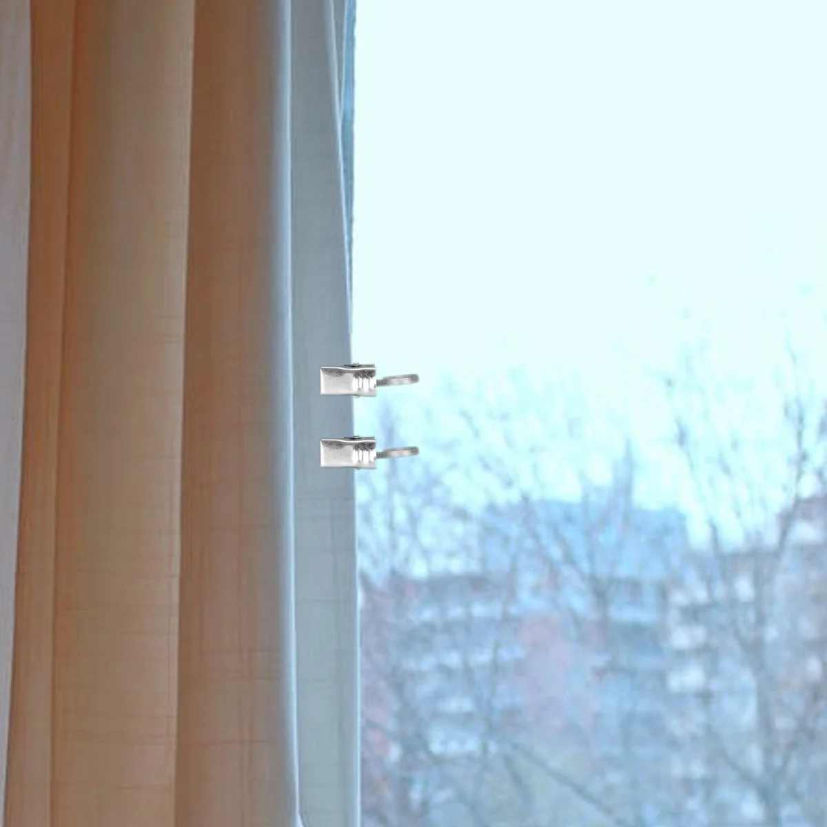 20Pcs Drapery Clip Hooks Rustproof Satin Nickel Heavy Duty Curtain Rod Holders for Hanging Drapery Ring with Clip Curtains
20Pcs Drapery Clip Hooks Rustproof Satin Nickel Heavy Duty Curtain Rod Holders for Hanging Drapery Ring with Clip Curtains