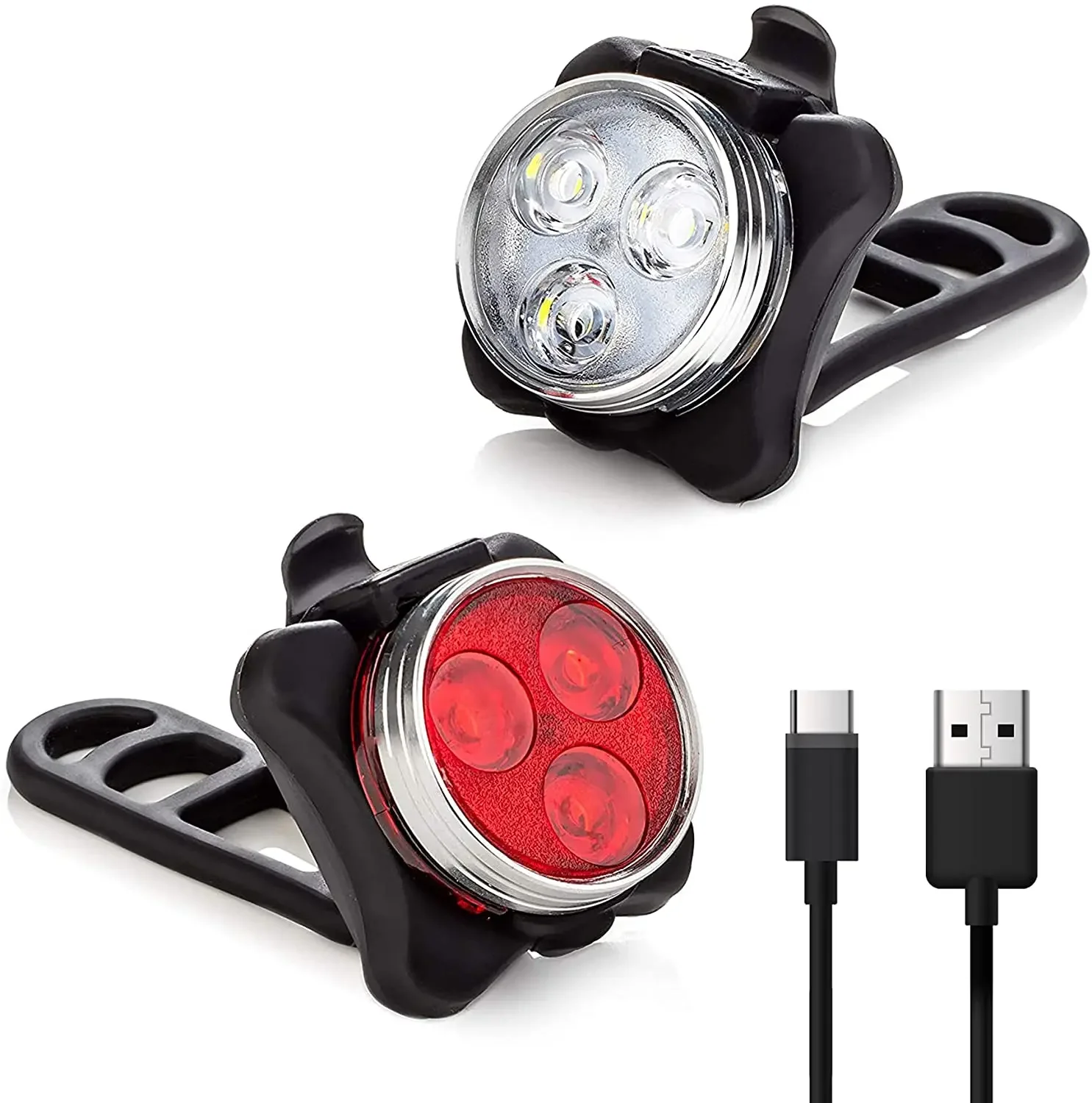 LED USB warning 4molds water resistant rear light bicycle Headlight rechargeable Bike Lights Front and Back
LED USB warning 4molds water resistant rear light bicycle Headlight rechargeable Bike Lights Front and Back