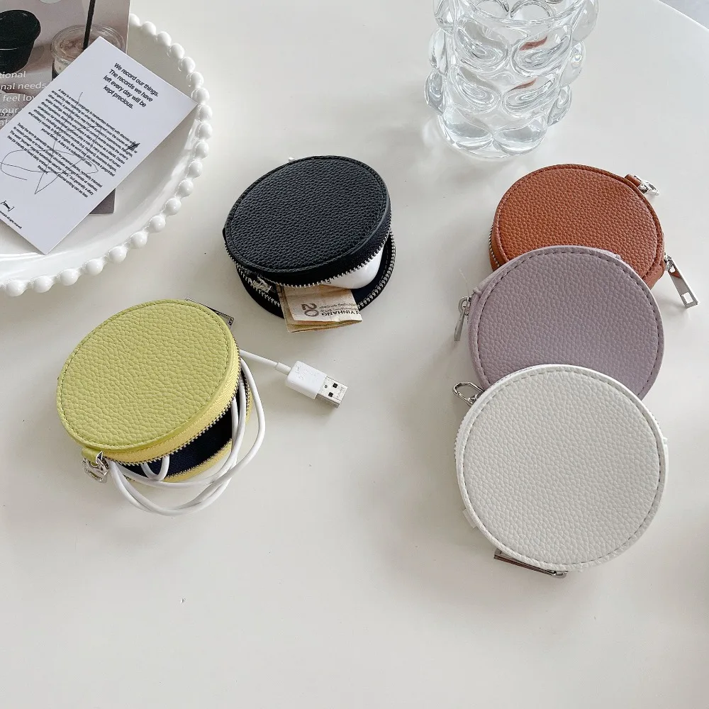 Модный женский кошелек из искусственной кожи, милый круглый короткий кошелек на молнии, японский корейский стиль, сумка для карт
Модный женский кошелек из искусственной кожи, милый круглый короткий кошелек на молнии, японский корейский стиль, сумка для карт