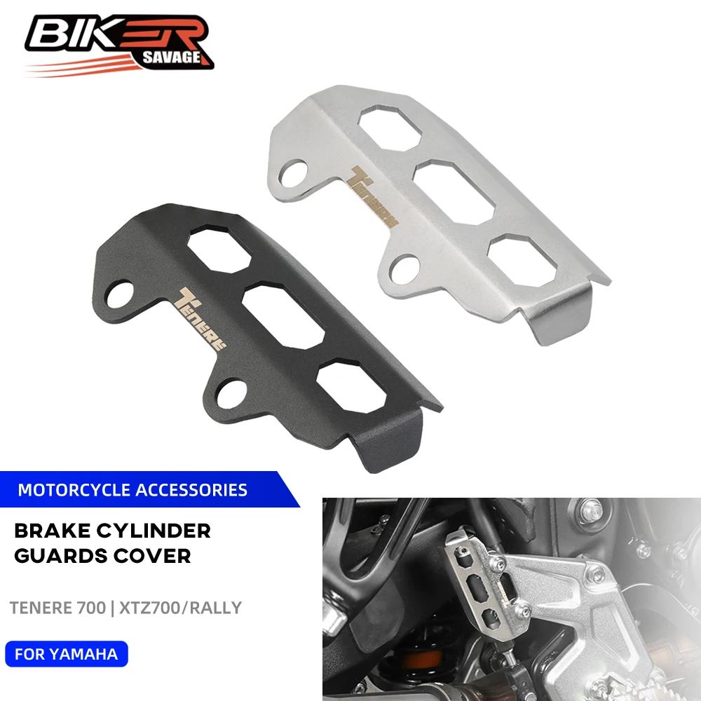 High Quality Stainless Steel Brake Cylinder Guards Cover For YAMAHA TENERE 700 Motorcycle Accessories Parts Brake Pump Cover
High Quality Stainless Steel Brake Cylinder Guards Cover For YAMAHA TENERE 700 Motorcycle Accessories Parts Brake Pump Cover