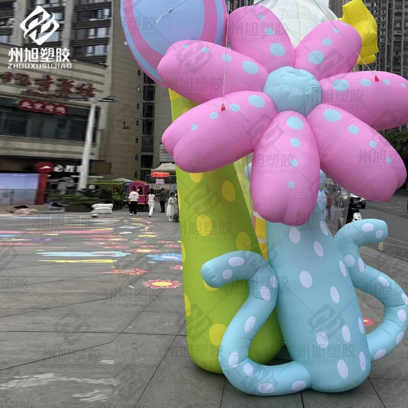 Customized inflatable flower model including blower, spring outdoor shopping mall, courtyard decoration props
Customized inflatable flower model including blower, spring outdoor shopping mall, courtyard decoration props